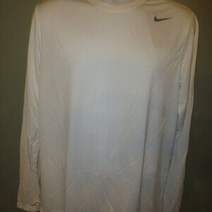The Nike Tee Men's Long Sleeve Shirt - White DV7298-100 Sizes : Sm to XXL NWT